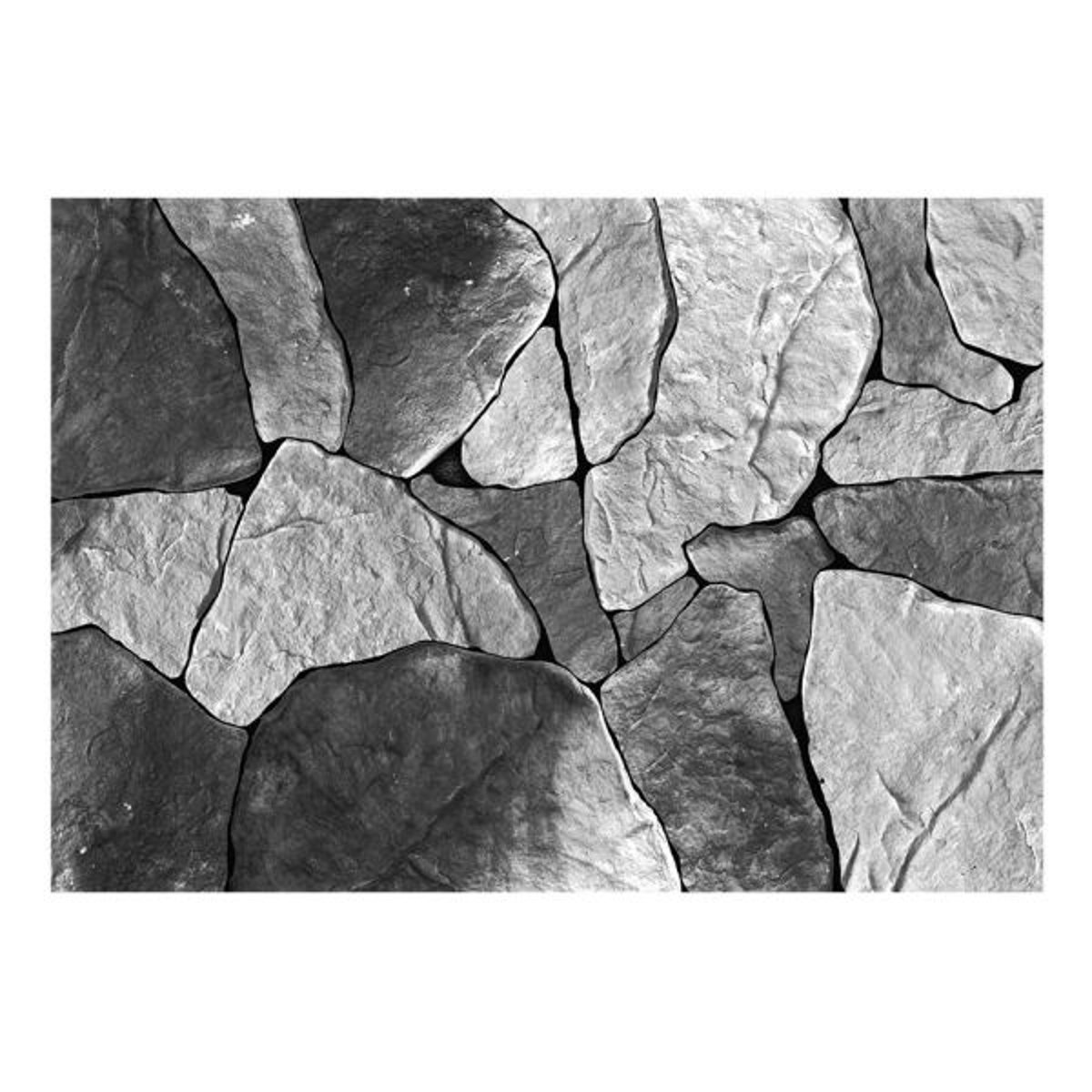 Papier peint intissé panoramique Noche Azul gris / argent, EDEN