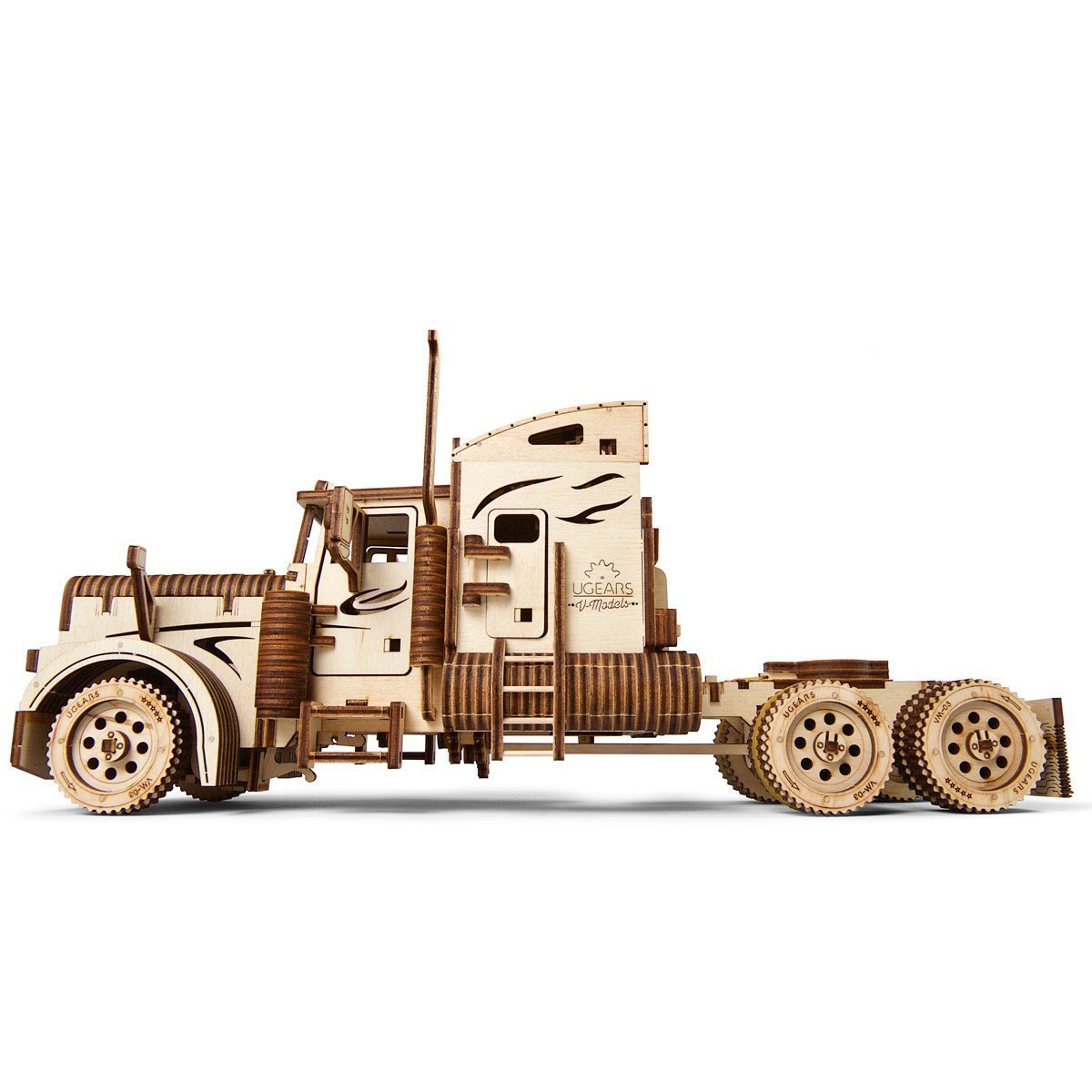 Puzzle 3D Camion poids-lourd beige, UGEARS