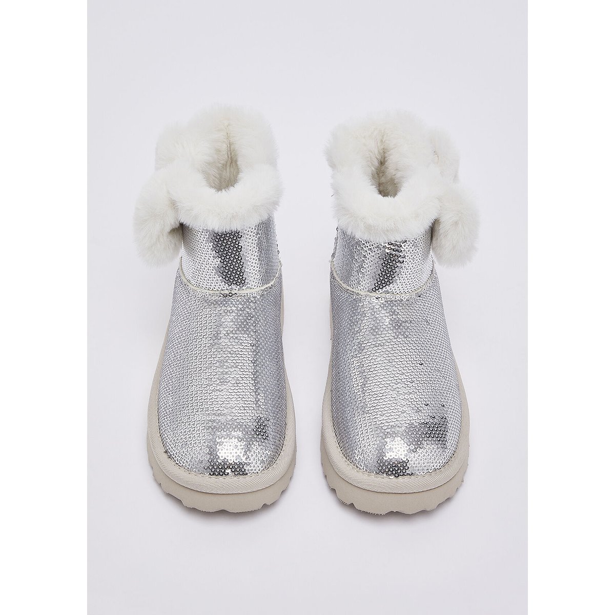 Bottines chaudes avec sequins argent, LIU JO