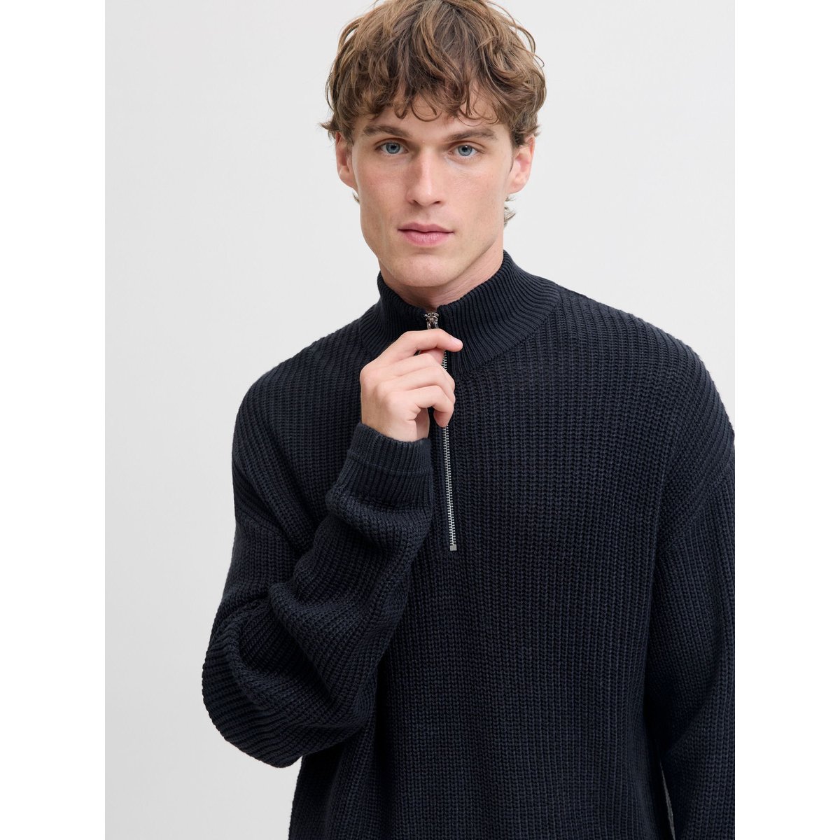 Sweat À Mi-Fermeture Éclair sky captain, JACK & JONES