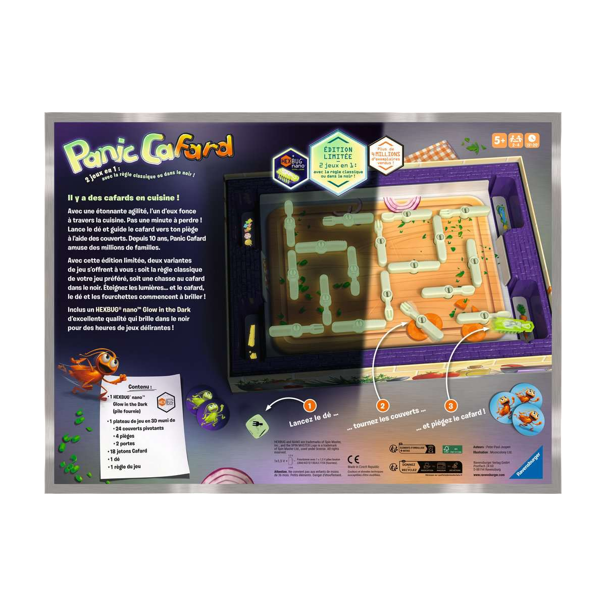 Panic cafard edition phospho bleu, RAVENSBURGER