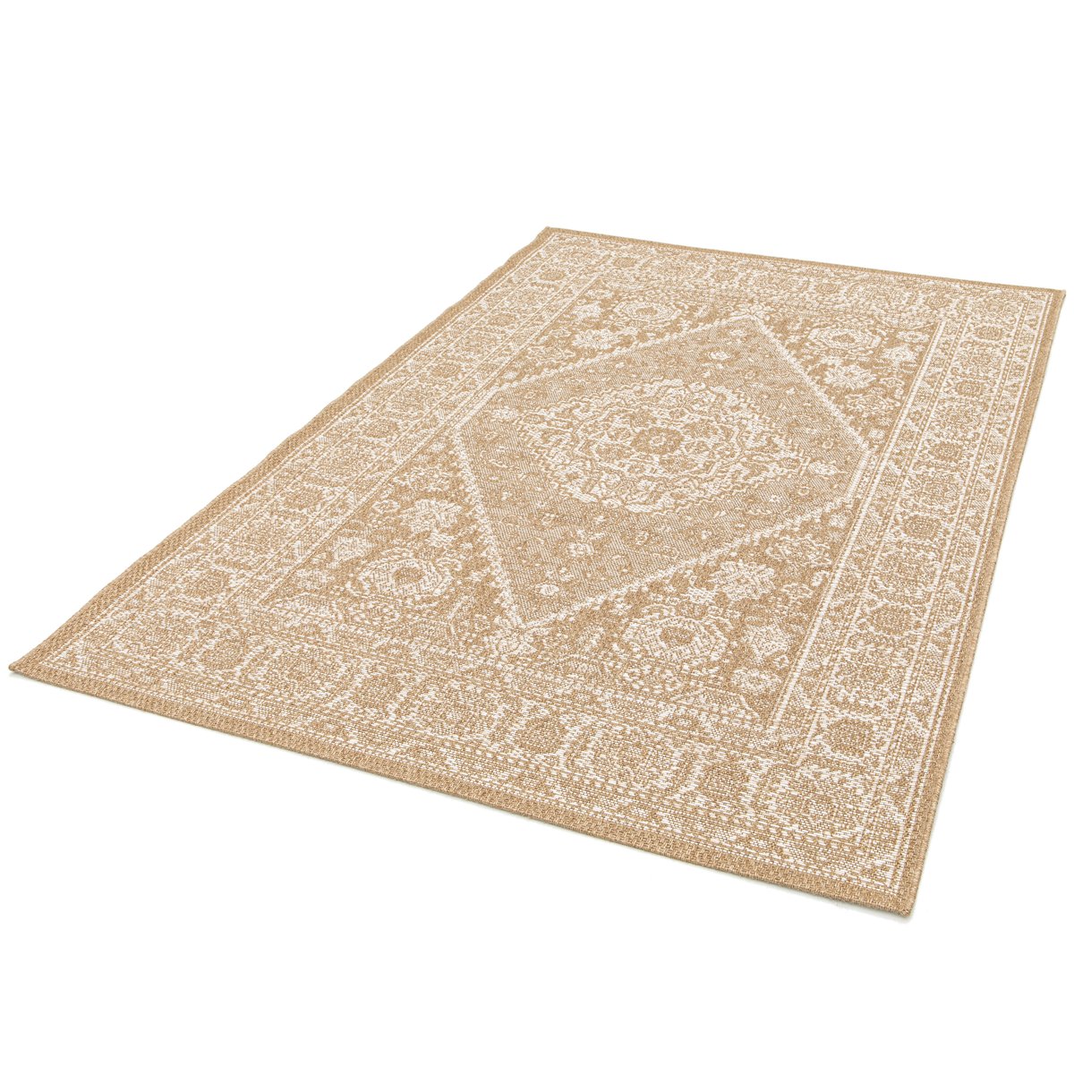 Tapis intérieur extérieur LOGGIA beige sable, AFK LIVING