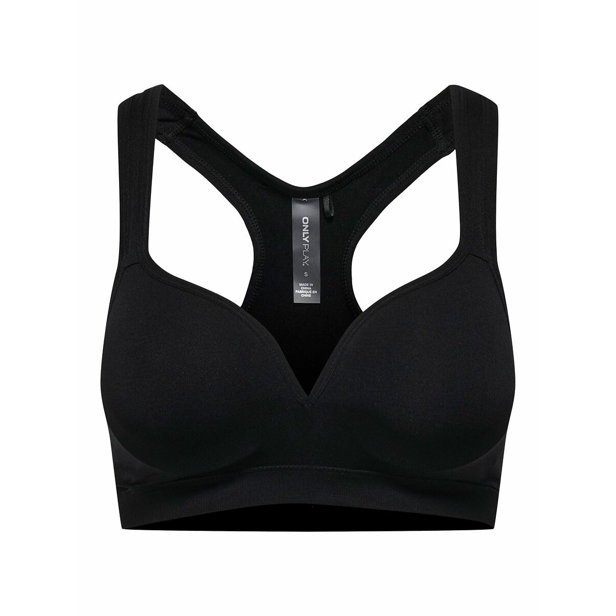 Sportbustier zwart, ONLY PLAY