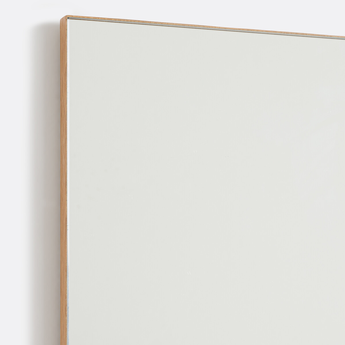 Miroir d'entrée plaqué chêne H140 cm, Alvan plaqué chêne, LA REDOUTE INTERIEURS