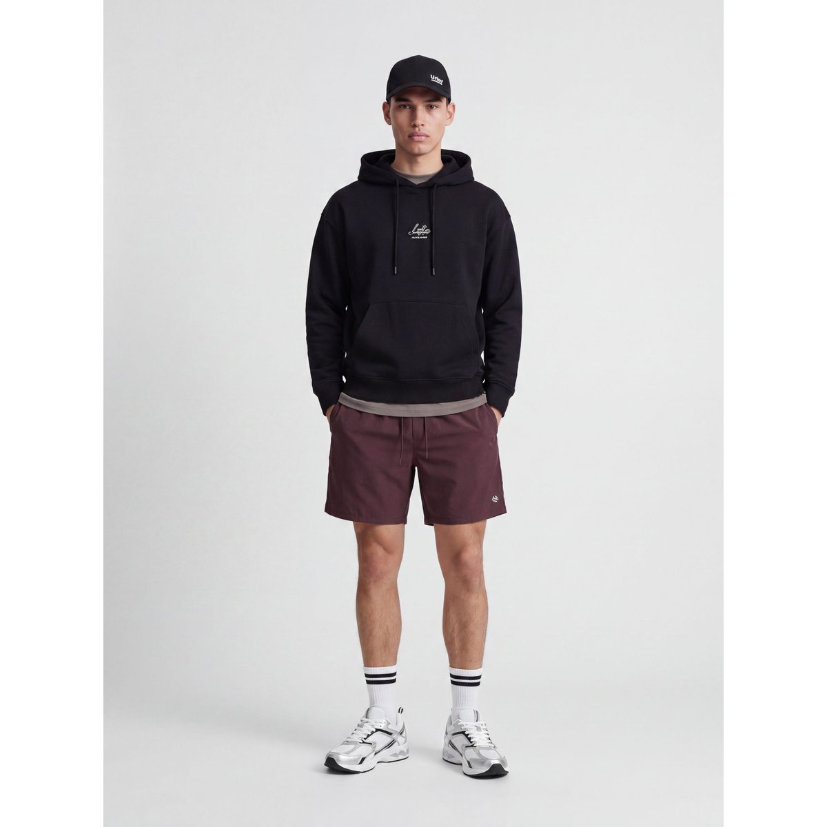 Sweat À Capuche black 1, JACK & JONES
