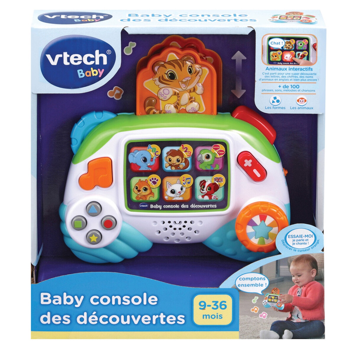 Baby console des découvertes 609105 multicolore, VTECH