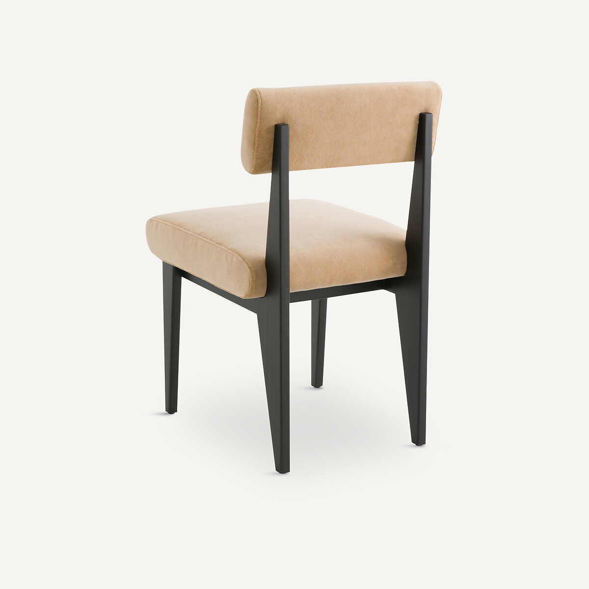 Chaise hêtre et velours, Izag cappuccino, AM.PM