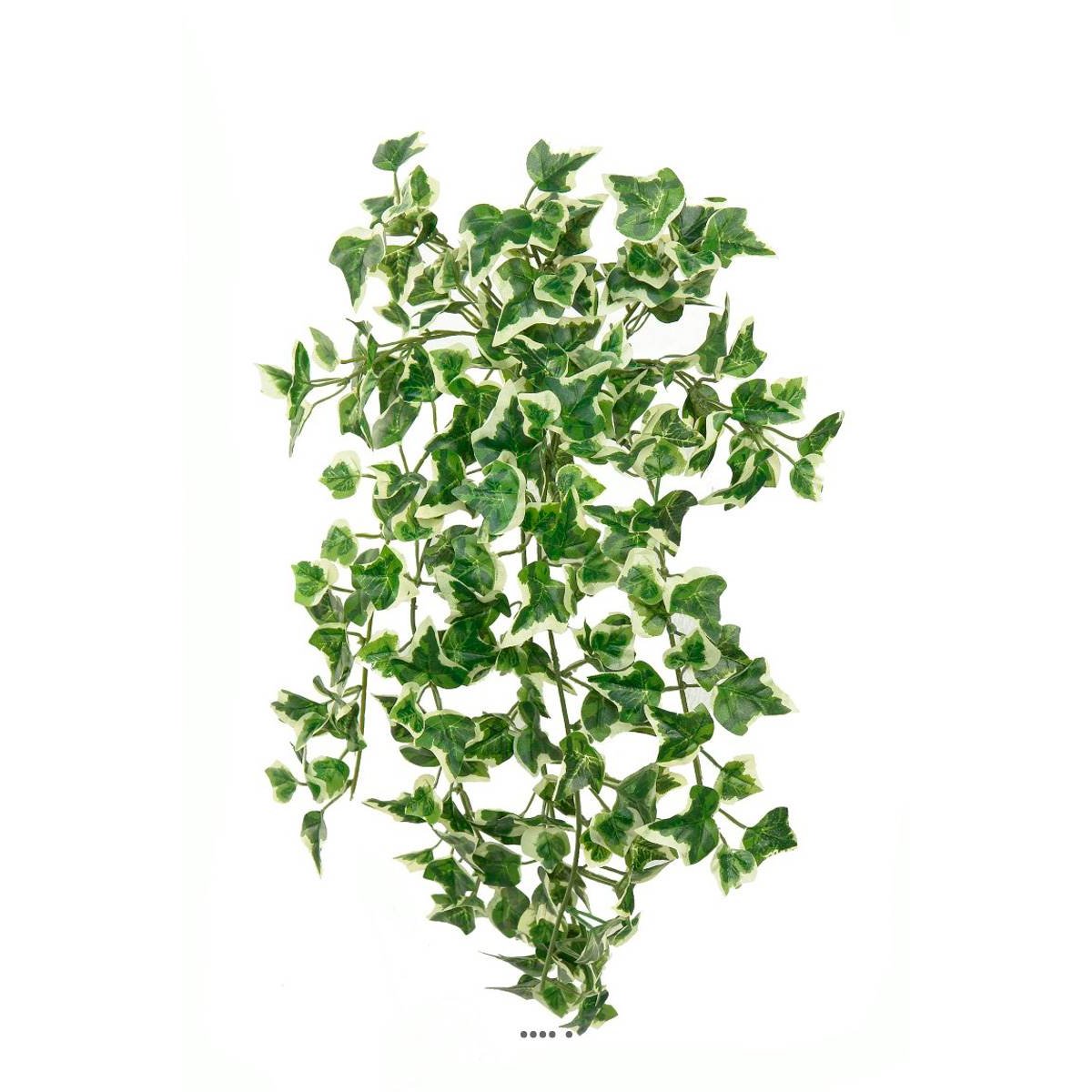 Chute de lierre artificiel L 45 cm vert-blanc v002239, ARTIFICIELLES