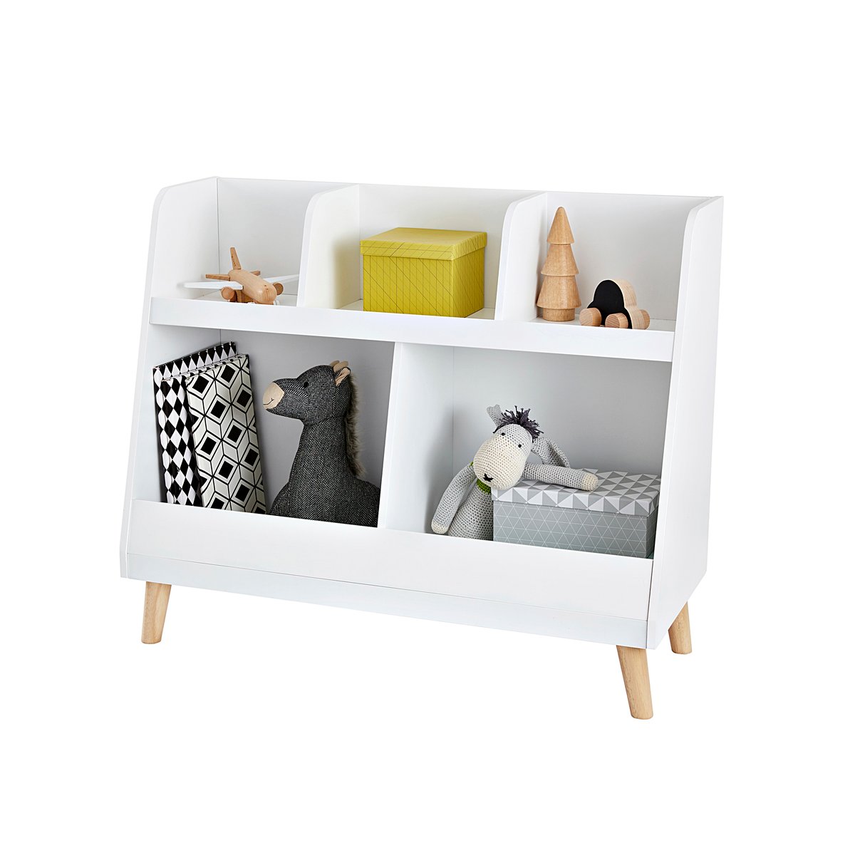 Meuble de rangement LIGNE CONFETTI blanc, VERTBAUDET