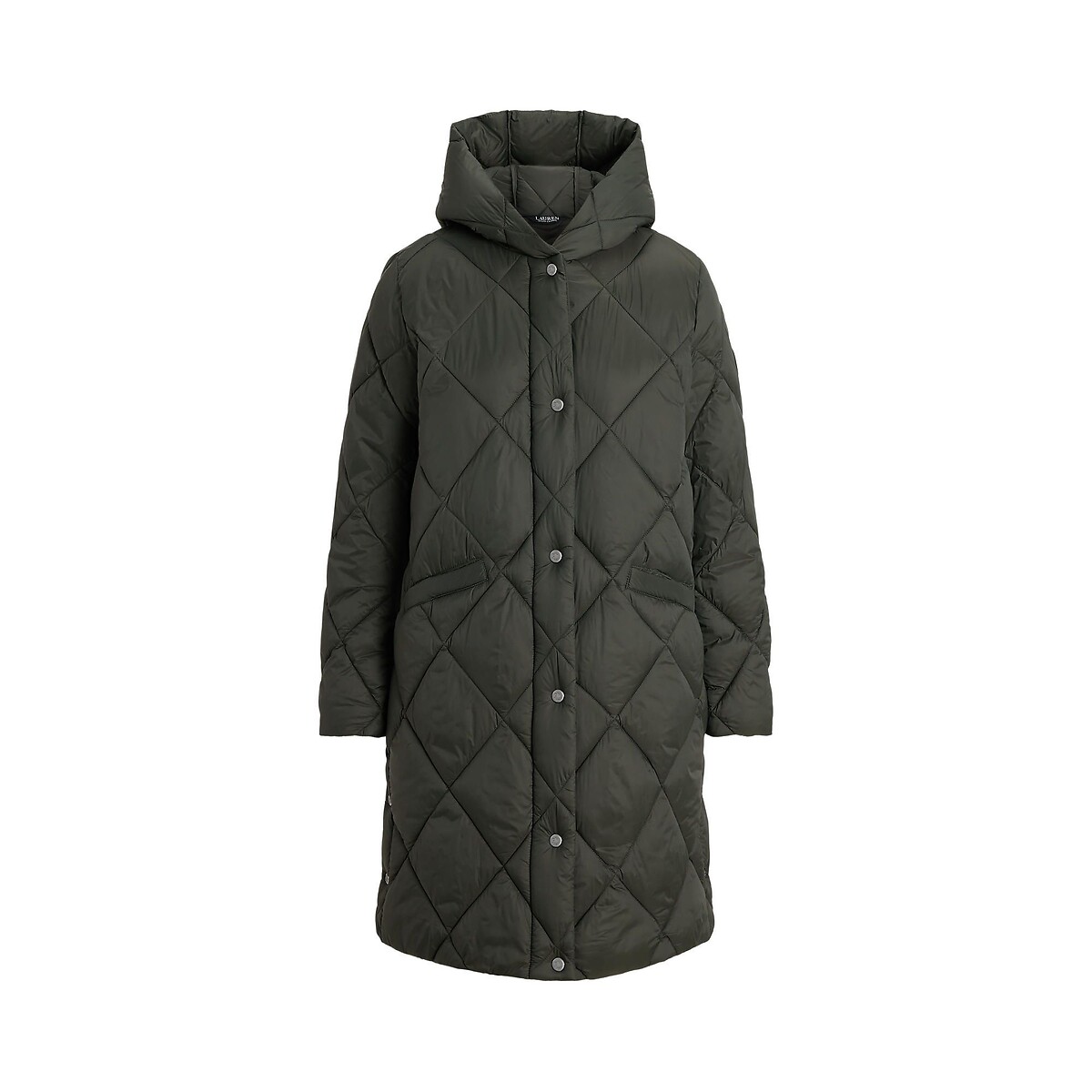 Doudoune longue à capuche kaki, LAUREN RALPH LAUREN
