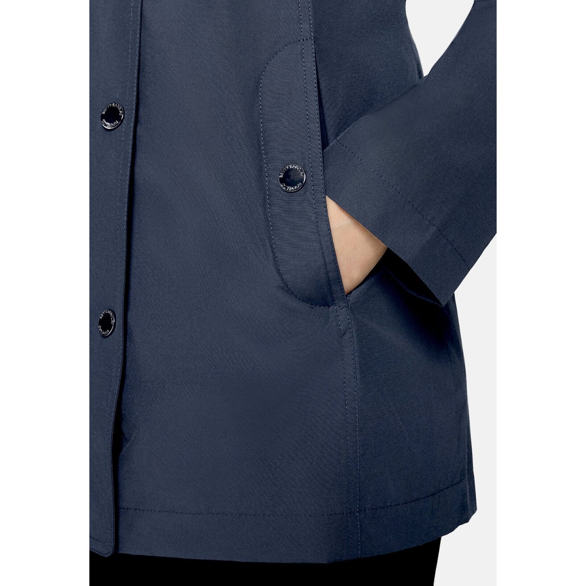 Veste outdoor à col droit bleu foncé, BETTY BARCLAY
