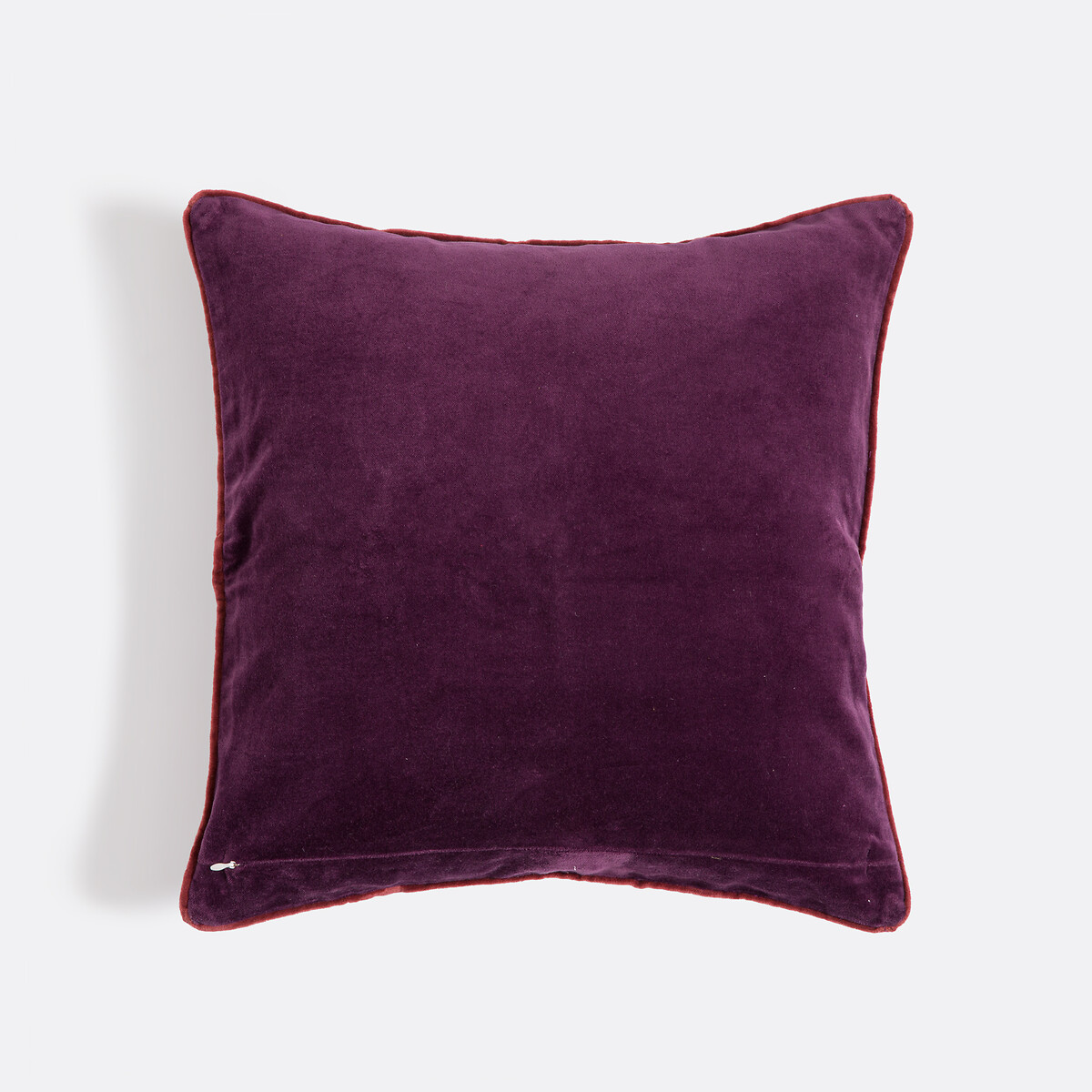 Velluto Cushion Cover in Velour 45x45cm multi-coloured, LA REDOUTE INTERIEURS