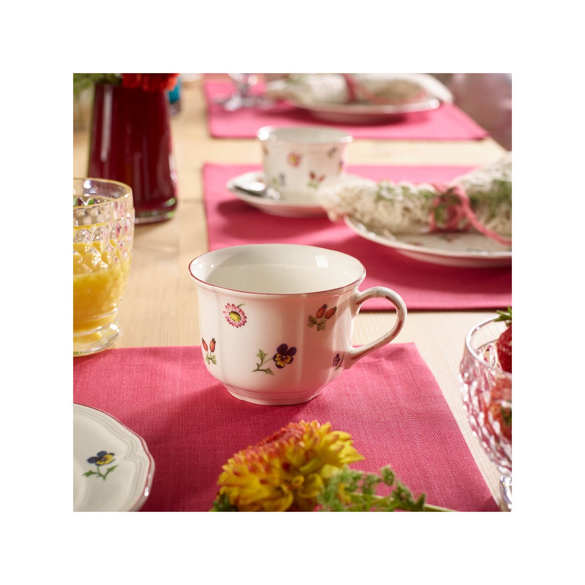 Tasse À Cappuccino PETITE FLEUR blanc, VILLEROY & BOCH