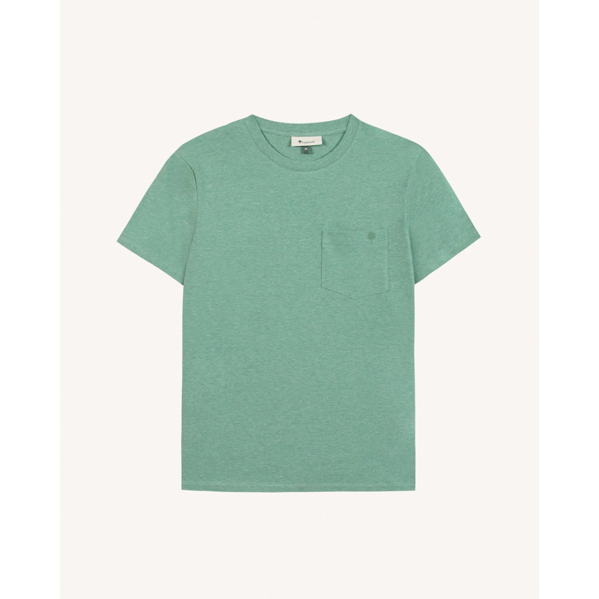 T-shirt OLONNE vert menthe, FAGUO