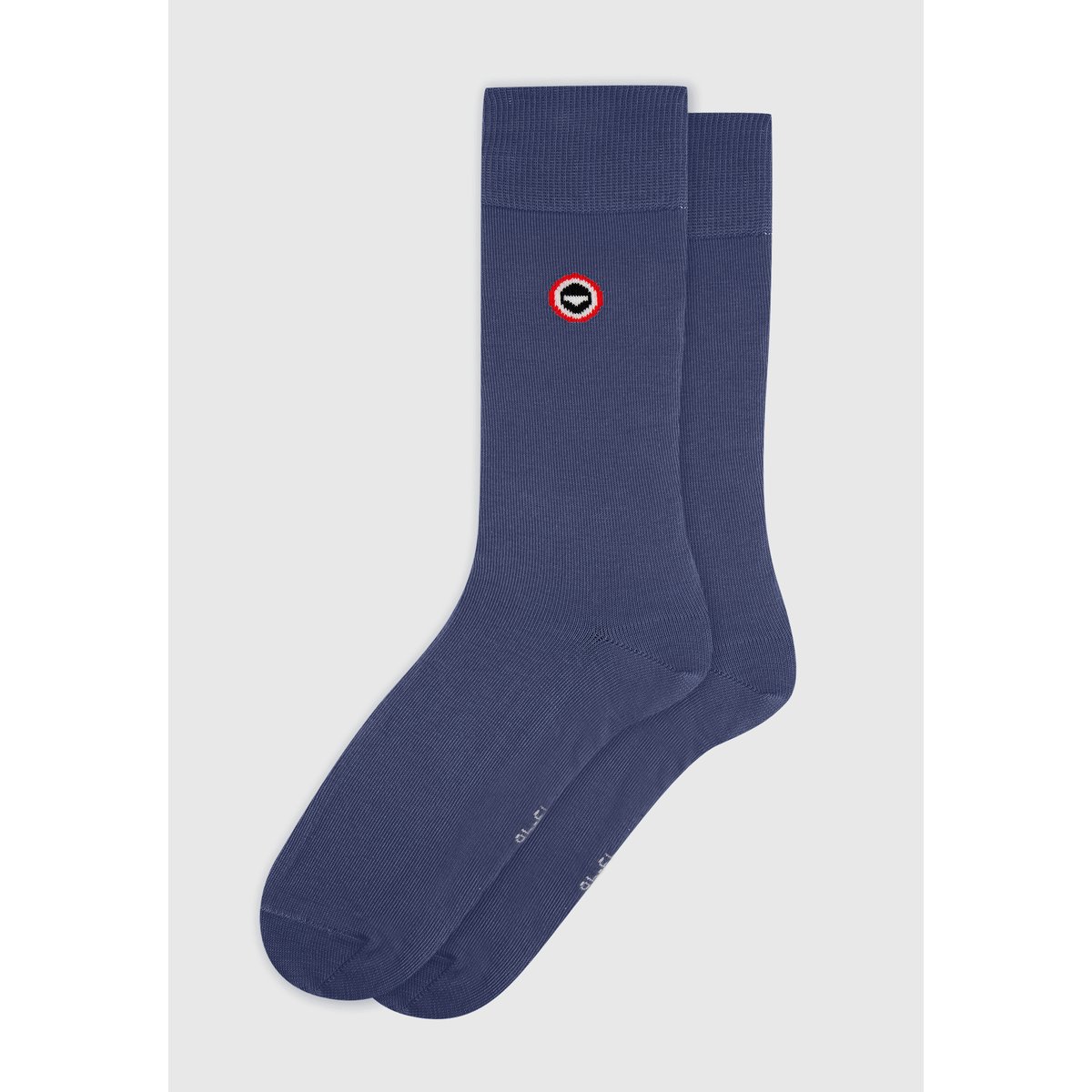 Lot de 7 chaussettes mi-hautes en coton Robuste gris anthracite noir gris clair noir rayures blanc marine acier, LE SLIP FRANCAIS
