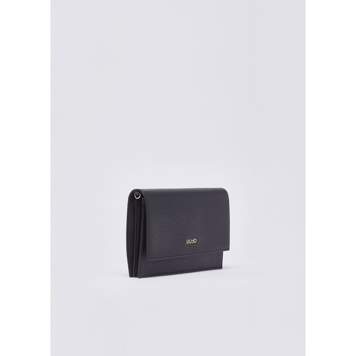 Sac à bandoulière format mini noir, LIU JO