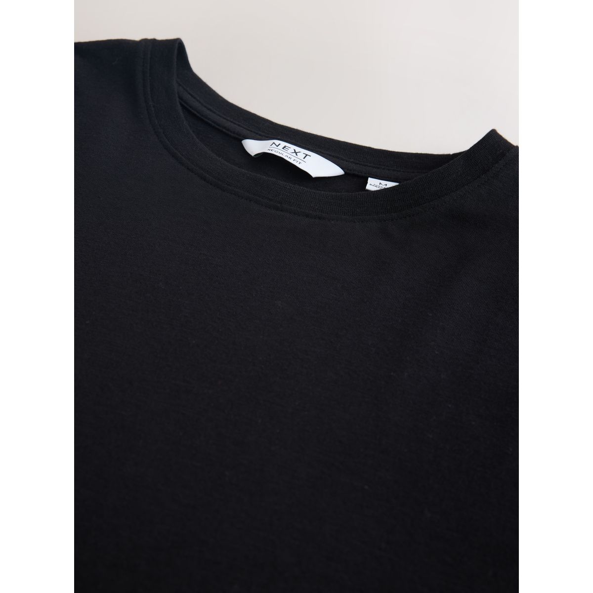 T-shirt léger en modal flammé noir, NEXT