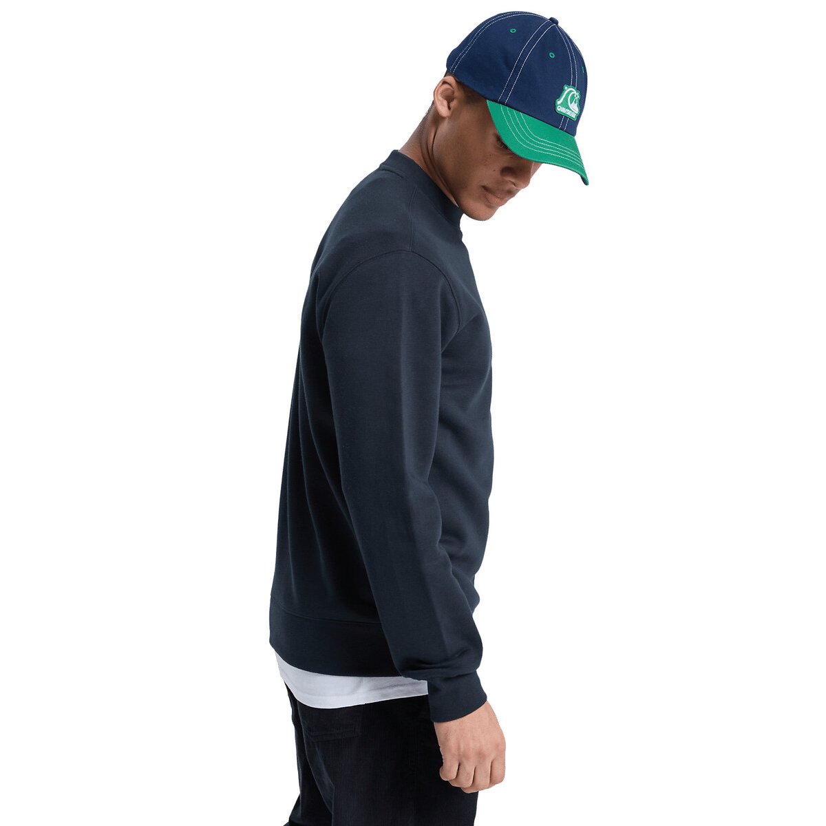 Sweat col rond salt water crew noir, QUIKSILVER