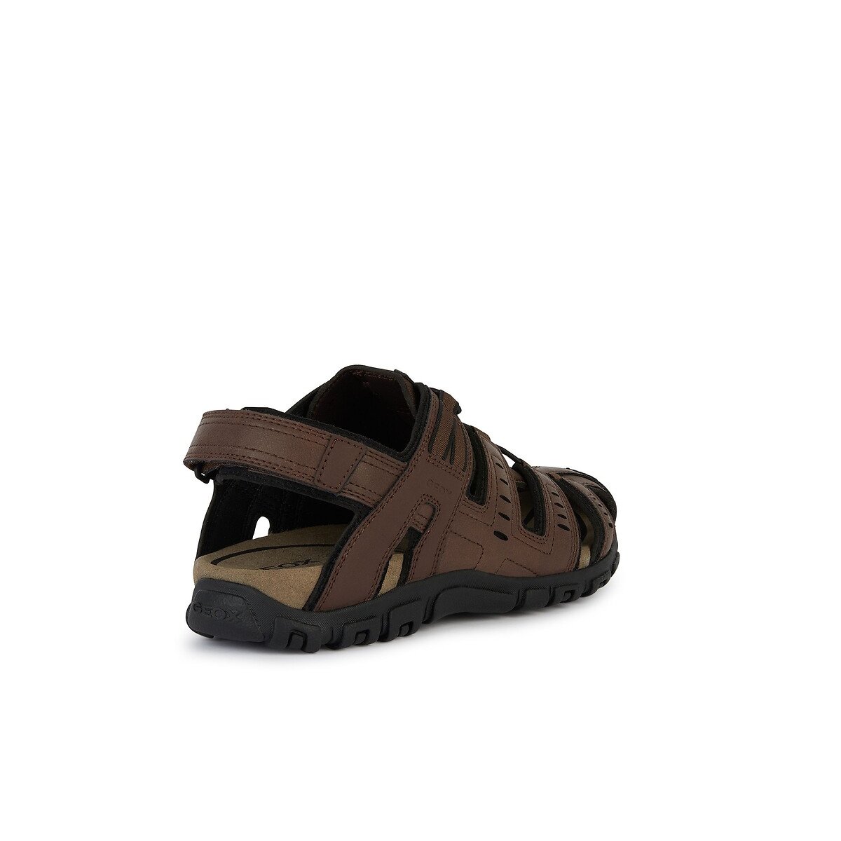 Sandales respirantes Strada marron, GEOX