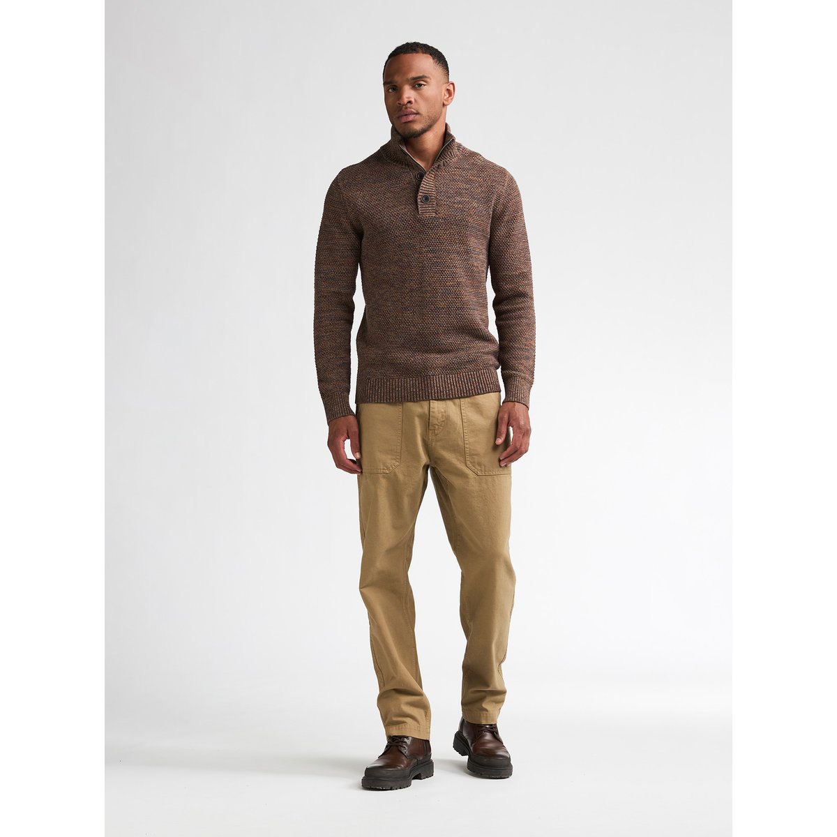 Pantalon en coton casual bennett orange oak, PETROL INDUSTRIES