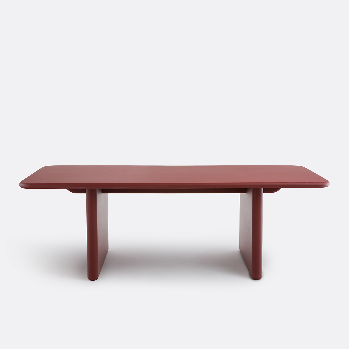 Table à manger, laquée, 8 couverts, MARVELA rouge, LA REDOUTE INTERIEURS