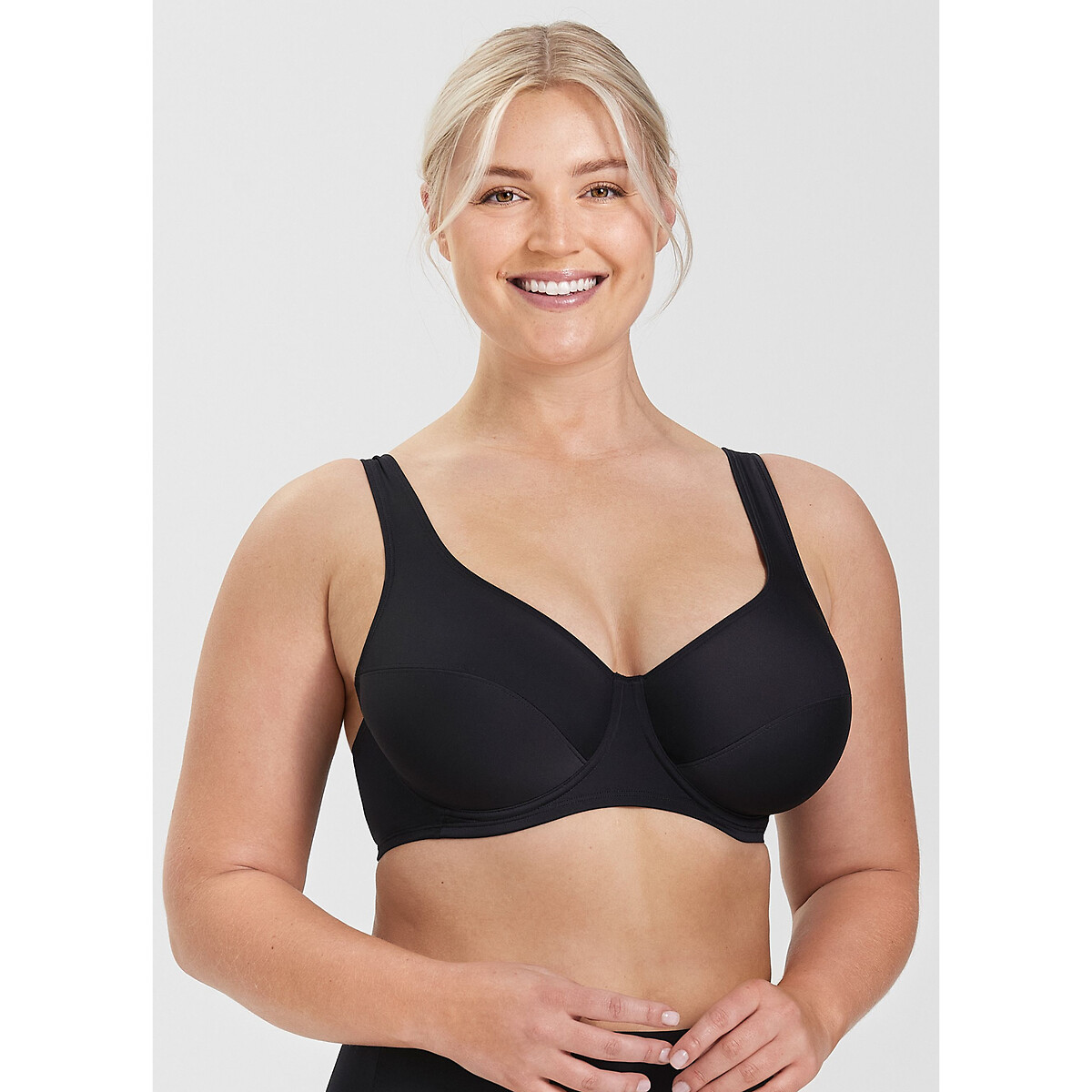 Haut de maillot de bain emboîtant noir, MISS MARY OF SWEDEN