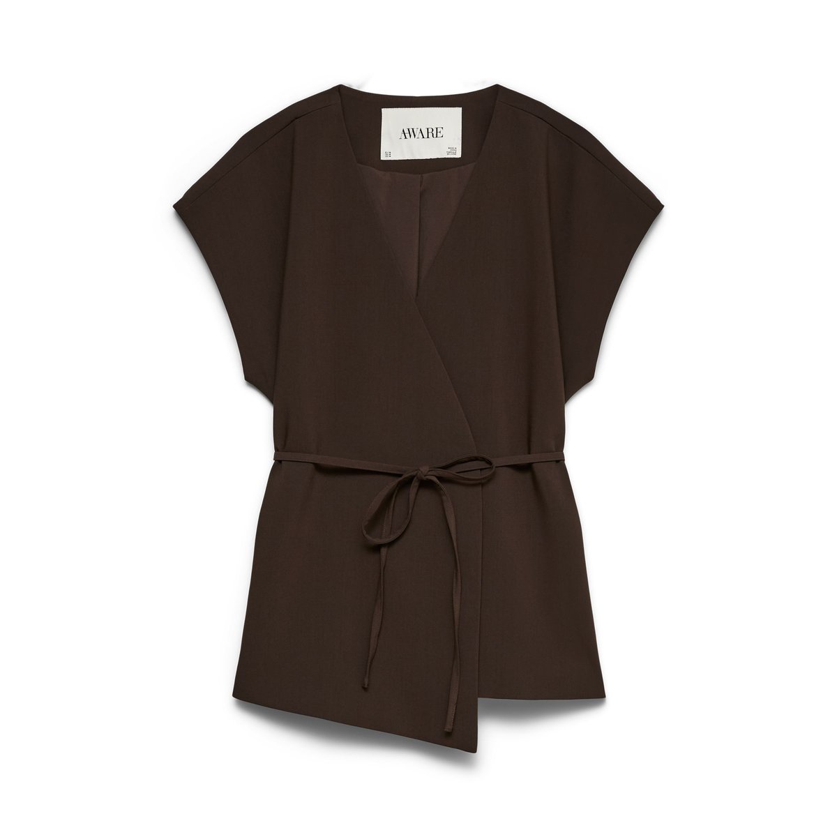 Gilet marron - chocolate torte, VERO MODA