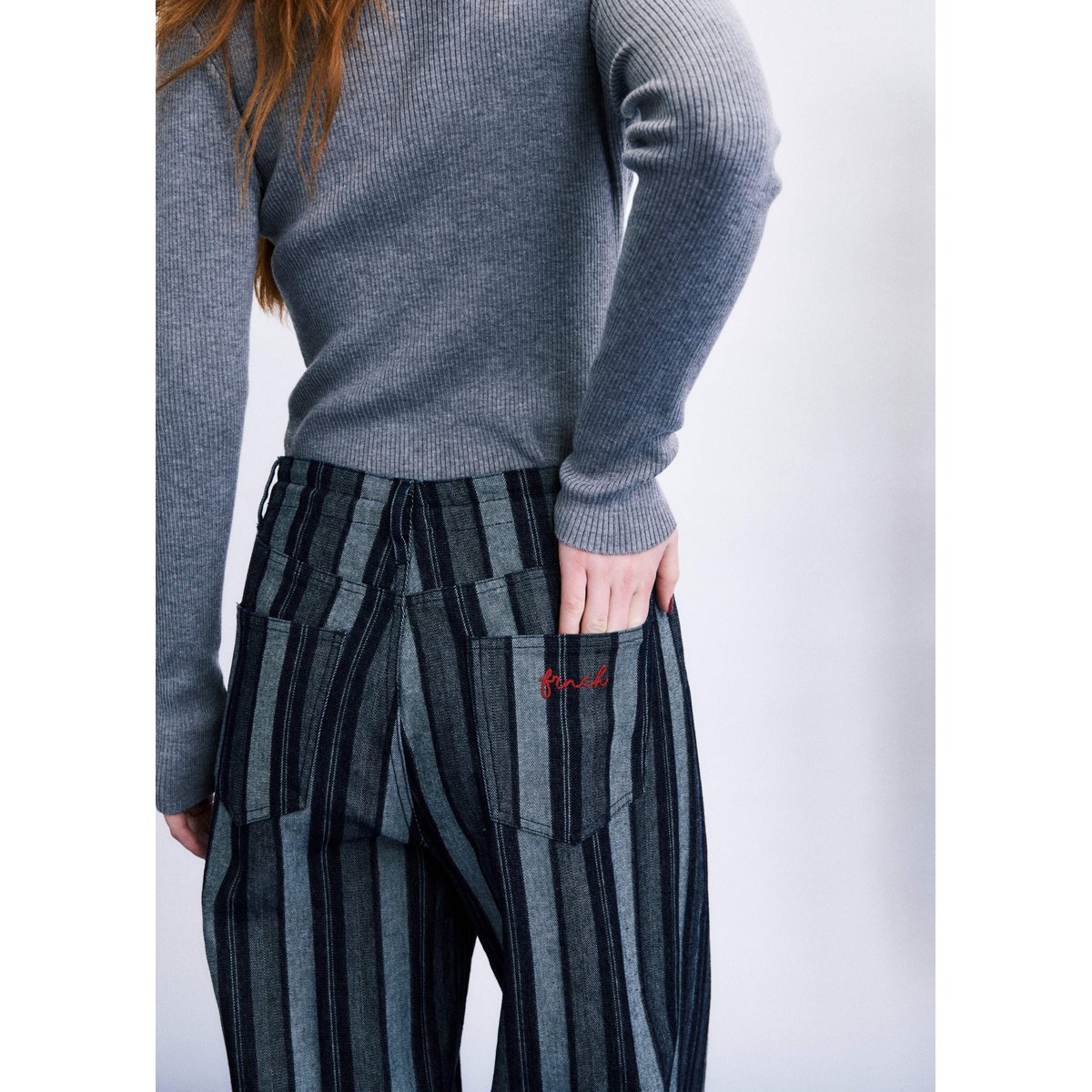 Jean Leucades en coton LEUCADES bleu nuit, FRNCH