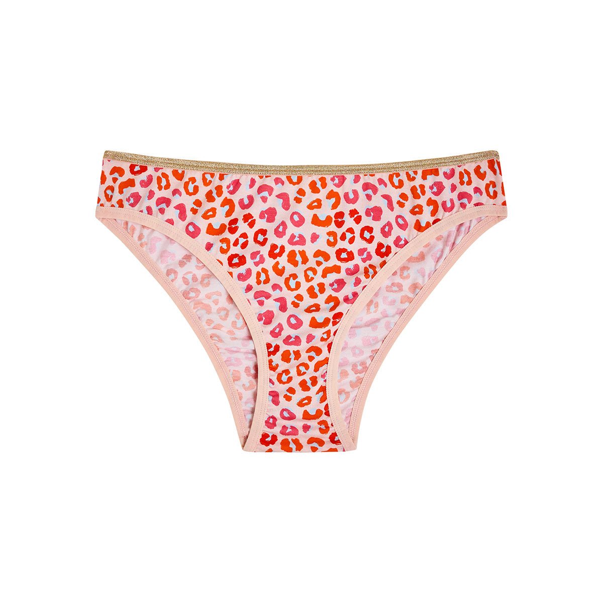 Culotte imprimée fil textile LÉOPARD rose motifs léopard, WE ARE JOLIES