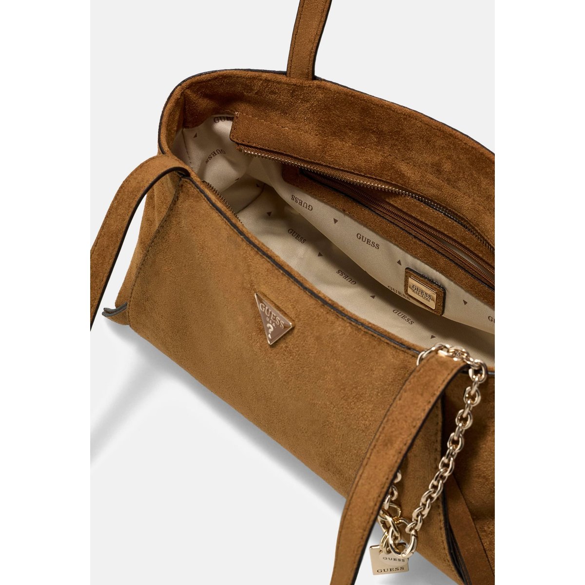 Sac Besace Devon marron, GUESS