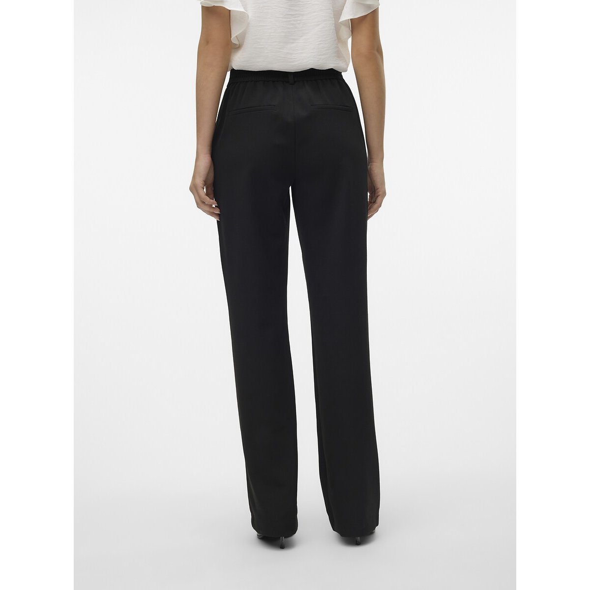Straight Trousers black, VERO MODA
