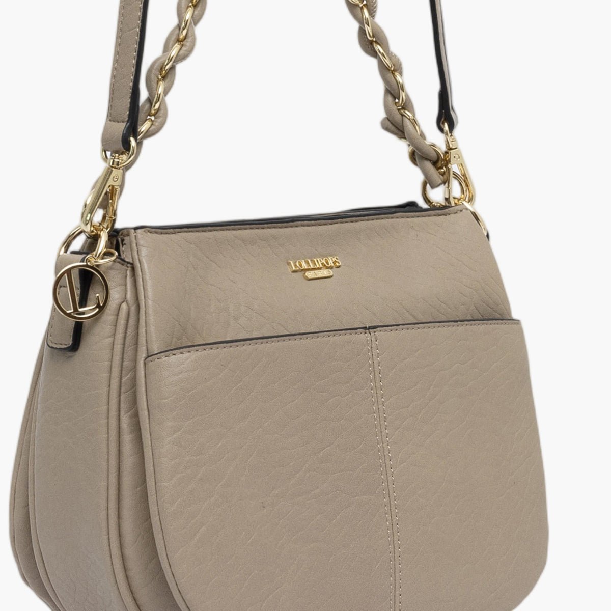 Sac multi poches M Traicy beige,doré, LOLLIPOPS