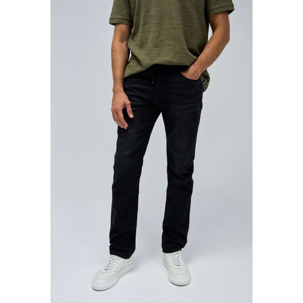PANTALON JOGGERS S-ACTIV noir, SALSA JEANS