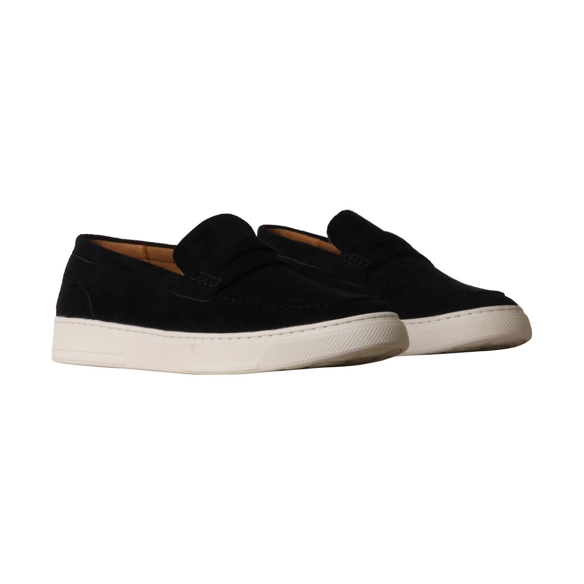 Mocassin Basse à Enfiler noir, ENZO MARCONI