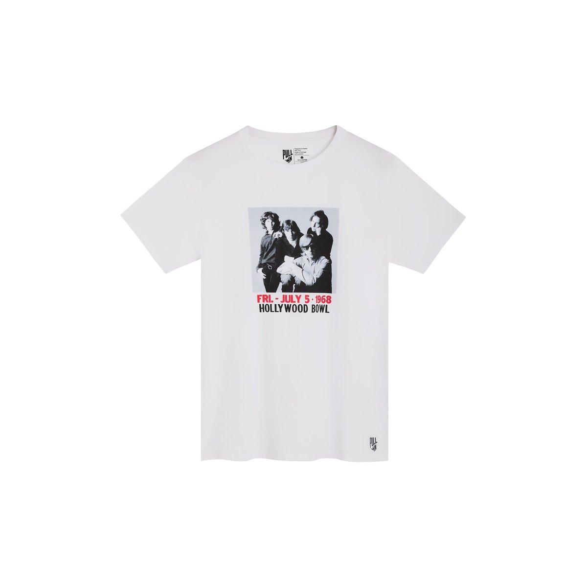 TSHIRT CLASSIC PORTE beige, PULLIN