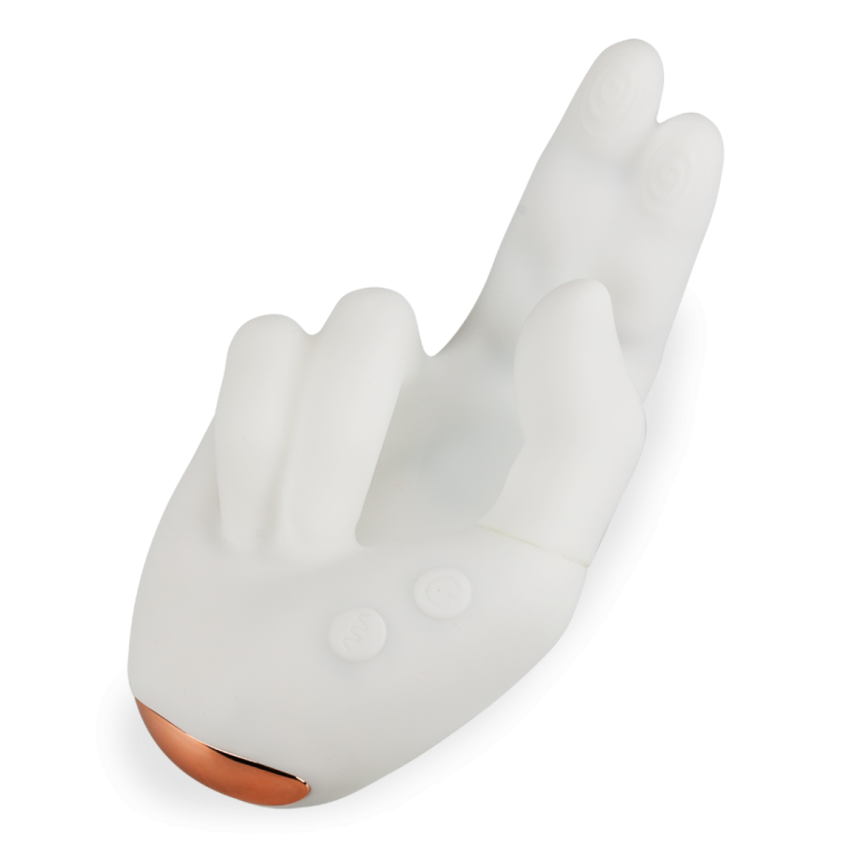 Vibromasseur puissant mouvements et vibrations Magic Fingers blanc, LOVE AND VIBES