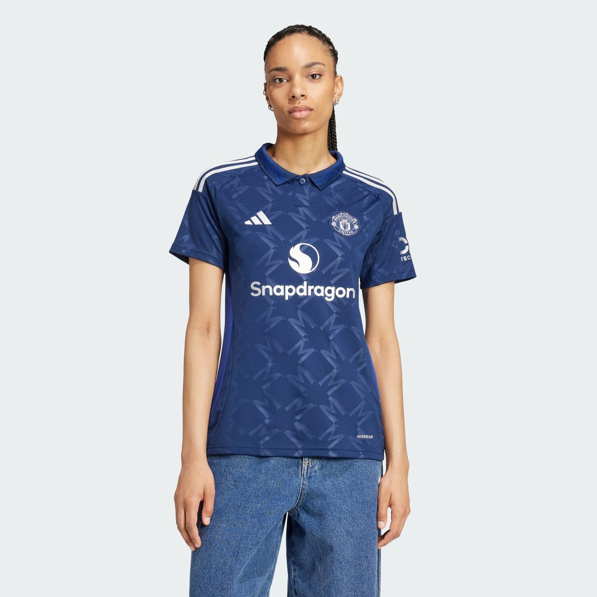 Maillot Extérieur Manchester United 24/25 night indigo, adidas Performance