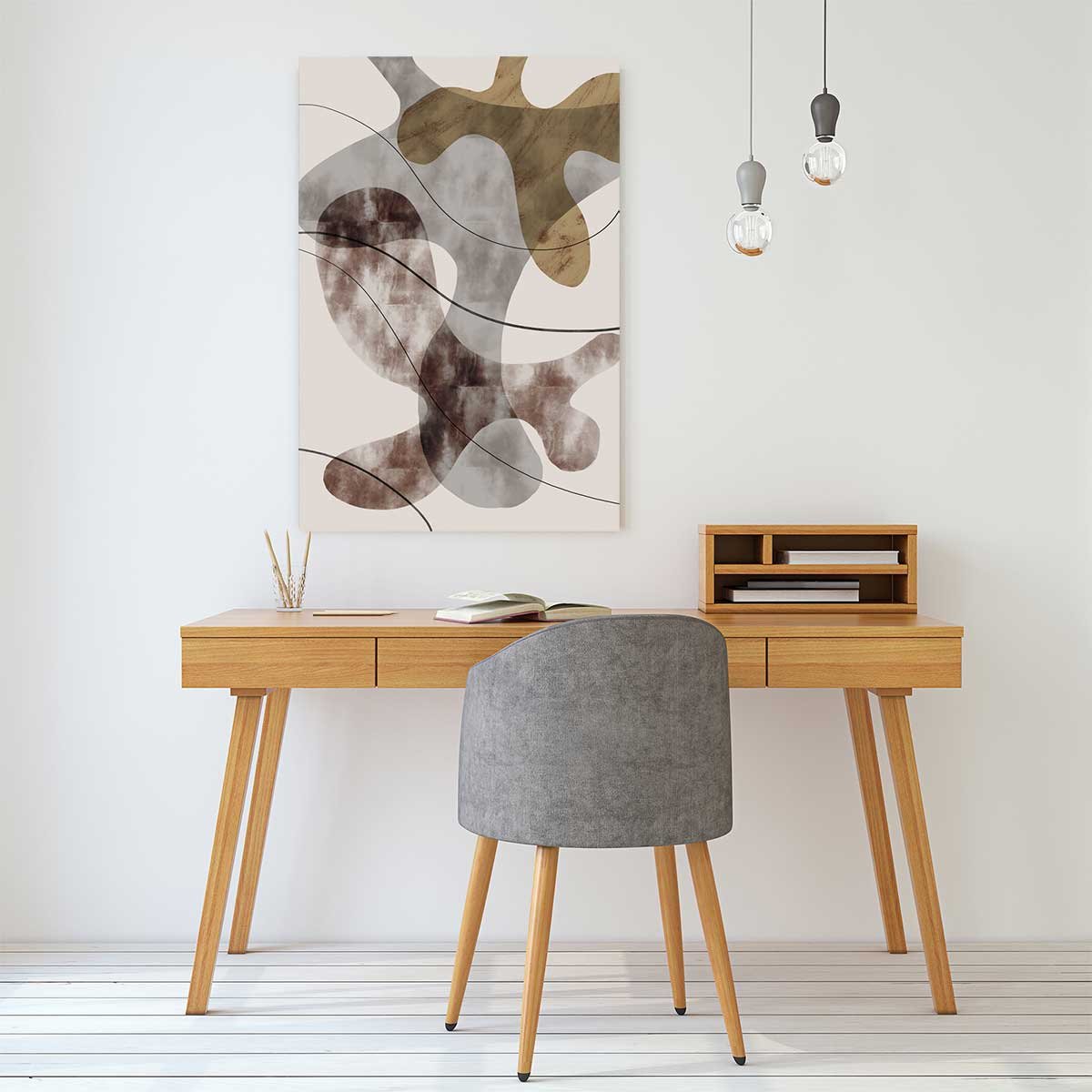 Tableau Organisme abstrait N°1 tableau alu dibond, HEXOA