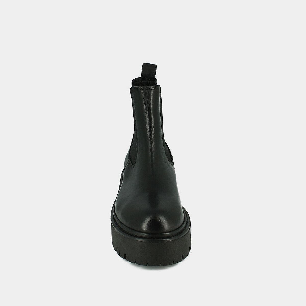 Boots cuir Ravie noir, JONAK