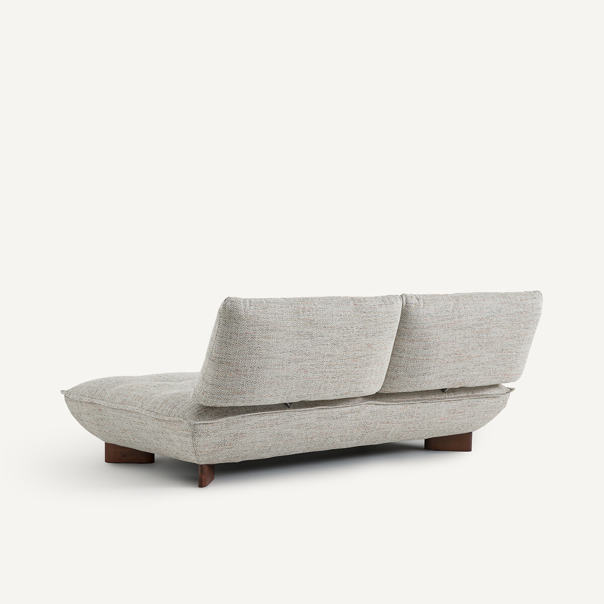 Modulaire bank met visgraatmotief, Kaori. linnen, AM.PM
