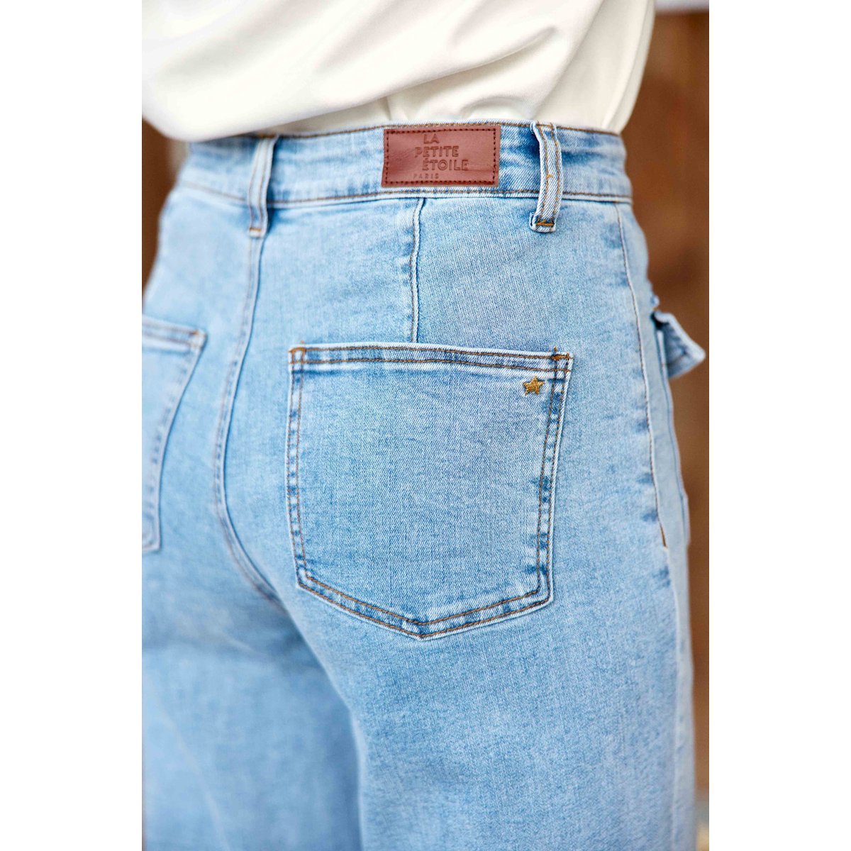 Jean uni ATLANTYNO 87-stone clair, LA PETITE ETOILE