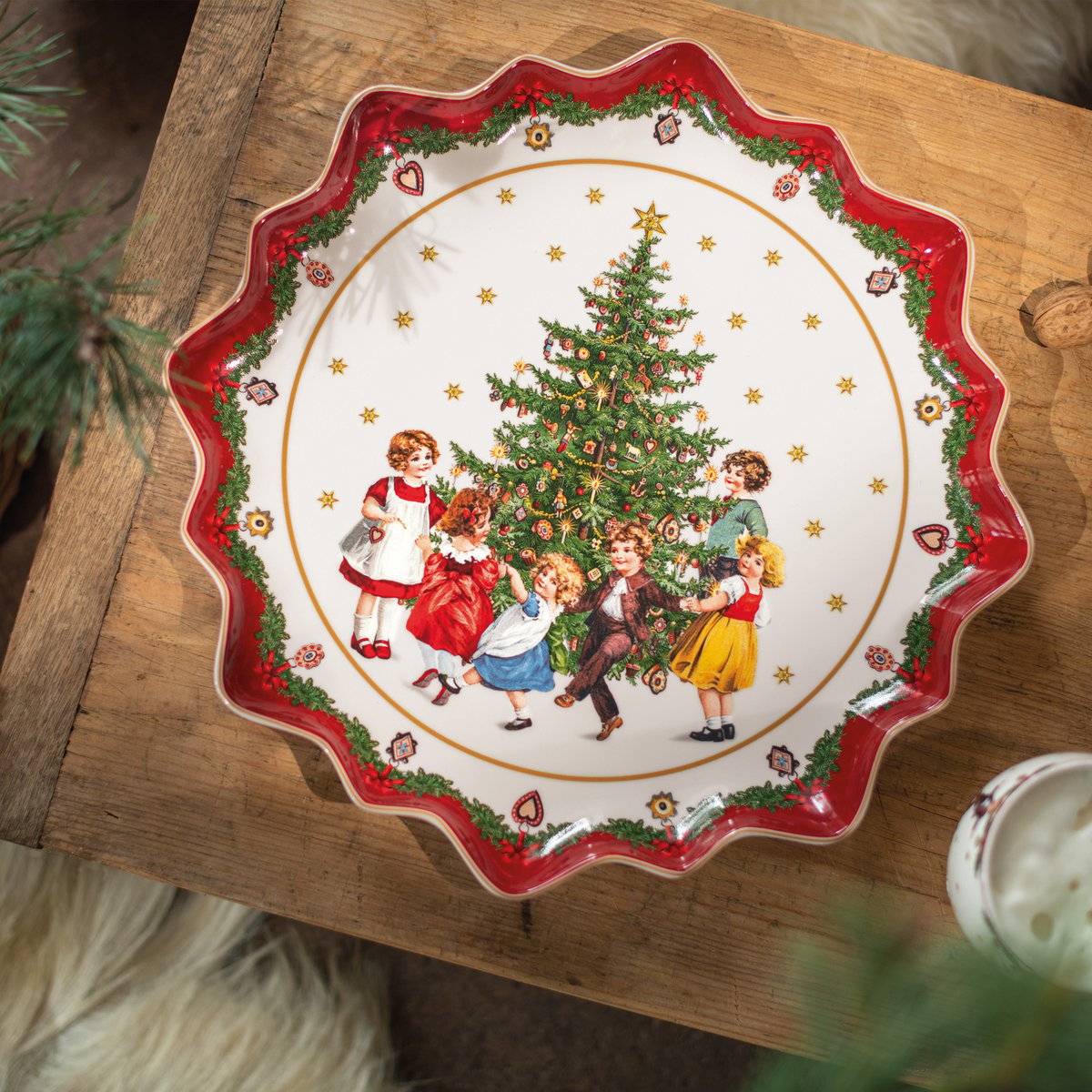Assiette À Pât. Creuse, Enfants Dansent TOY'S FANTASY multicolore, VILLEROY & BOCH