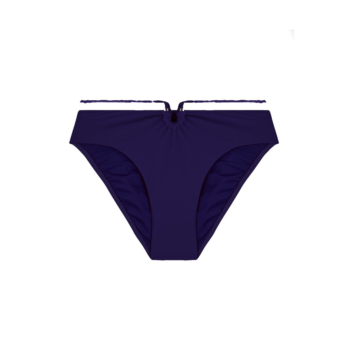 Bas de maillot de bain culotte taille haute Summer Journey violet, AUBADE