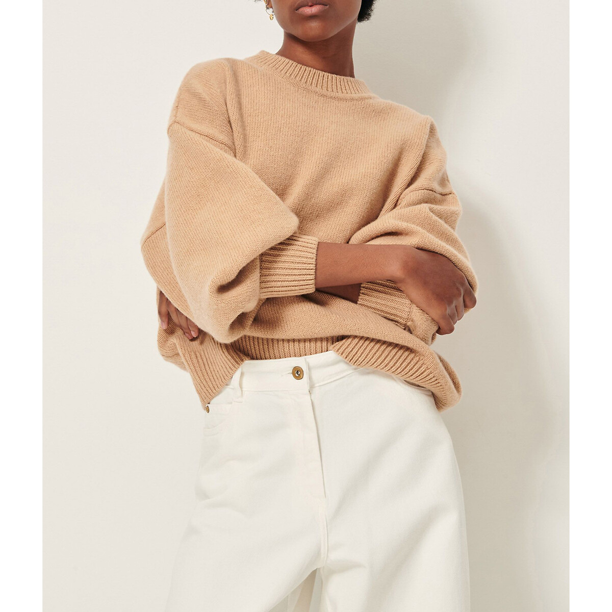 Beyeler Oversized Jumper in Wool and Cashmere 90010453, SESSUN