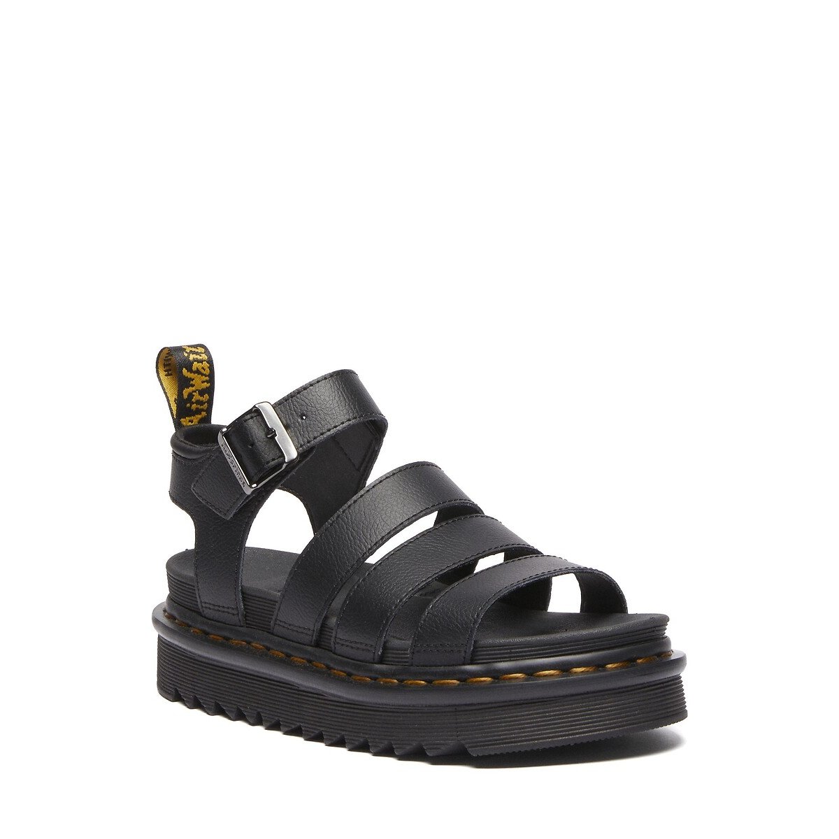 Sandales Blaire en cuir Athena noir, DR. MARTENS