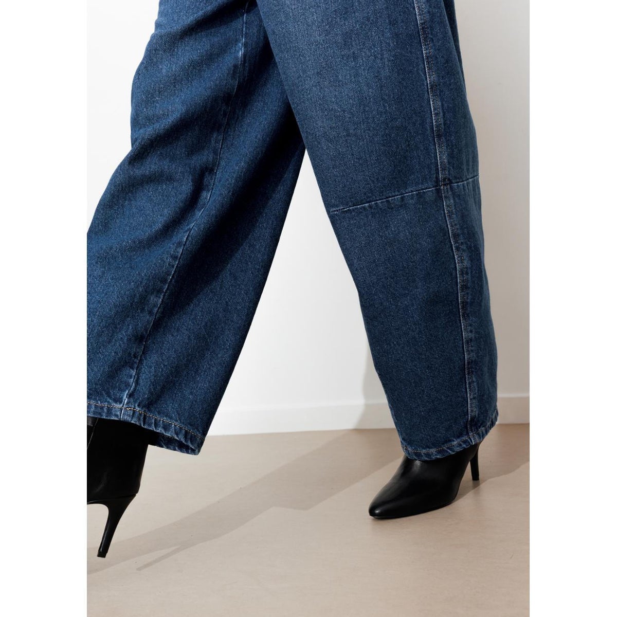 Jean taille haute barrel jean brut, PROMOD