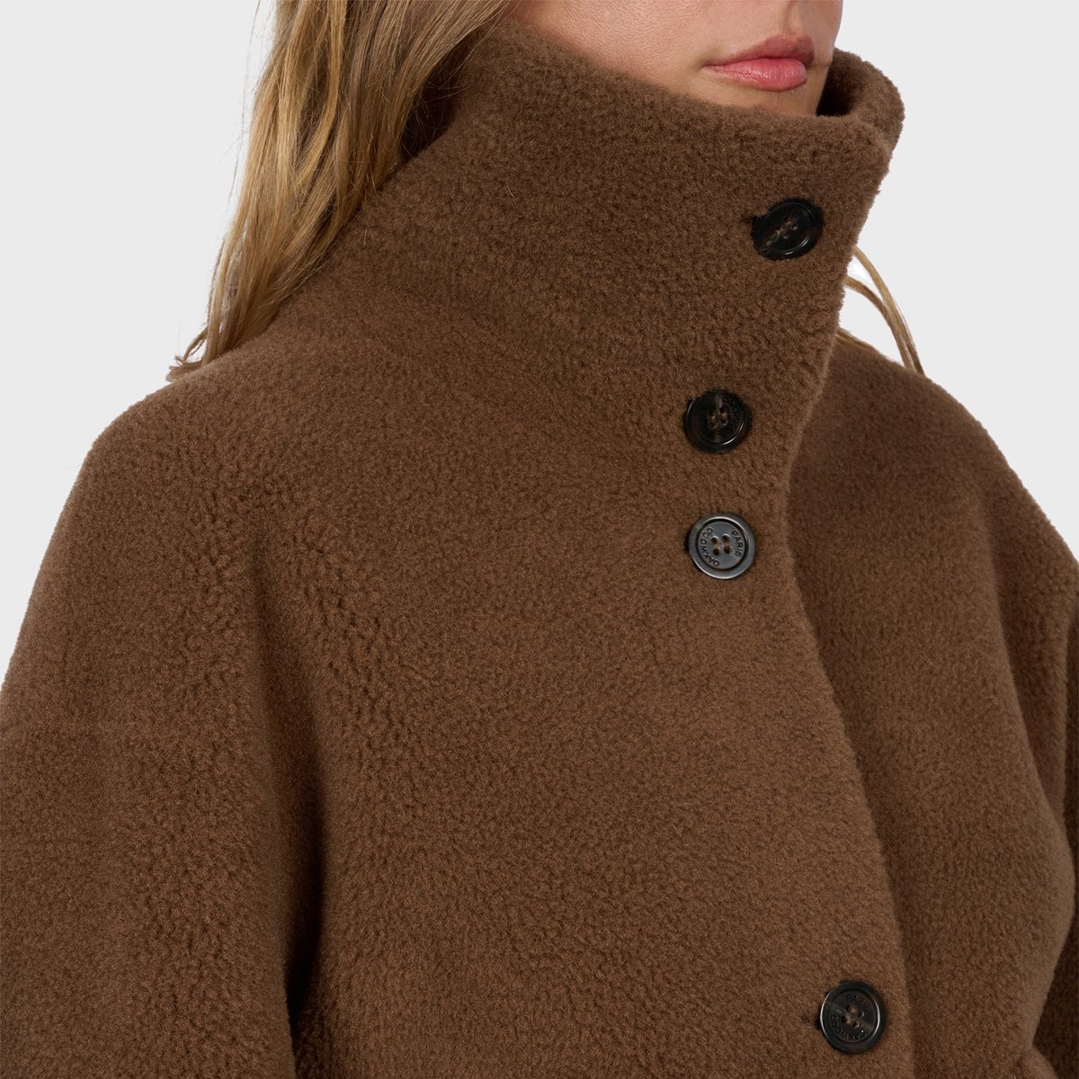 Veste à poches plaquées ANNE marron clair, OAKWOOD