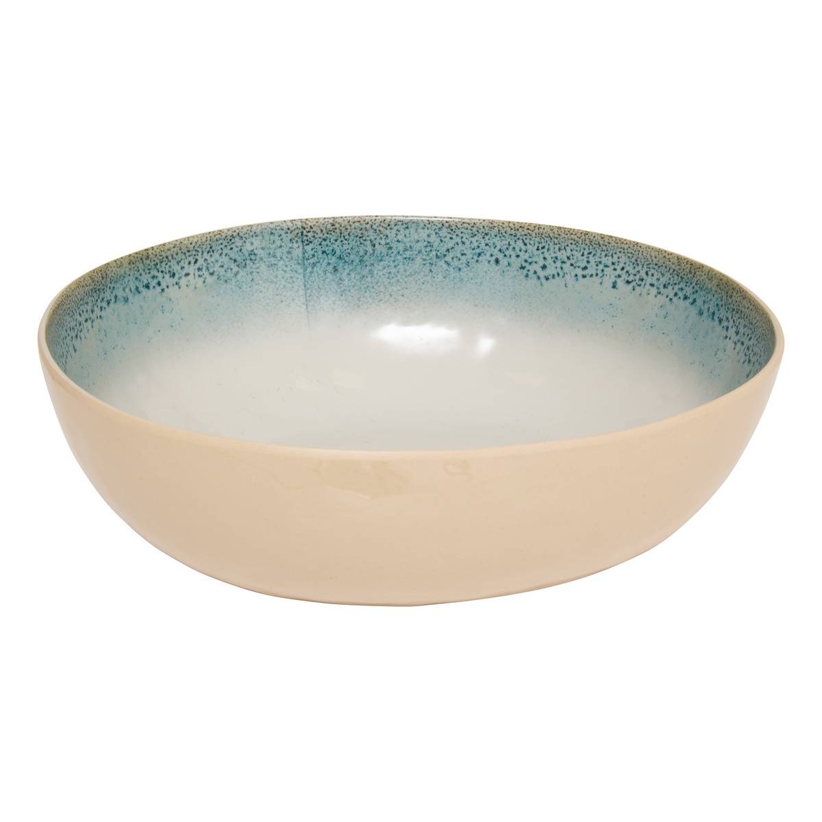 Saladier D29cm PIA bleu, ATMOSPHERA