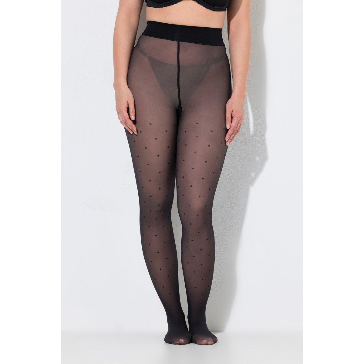 Collants à pois noir, ULLA POPKEN