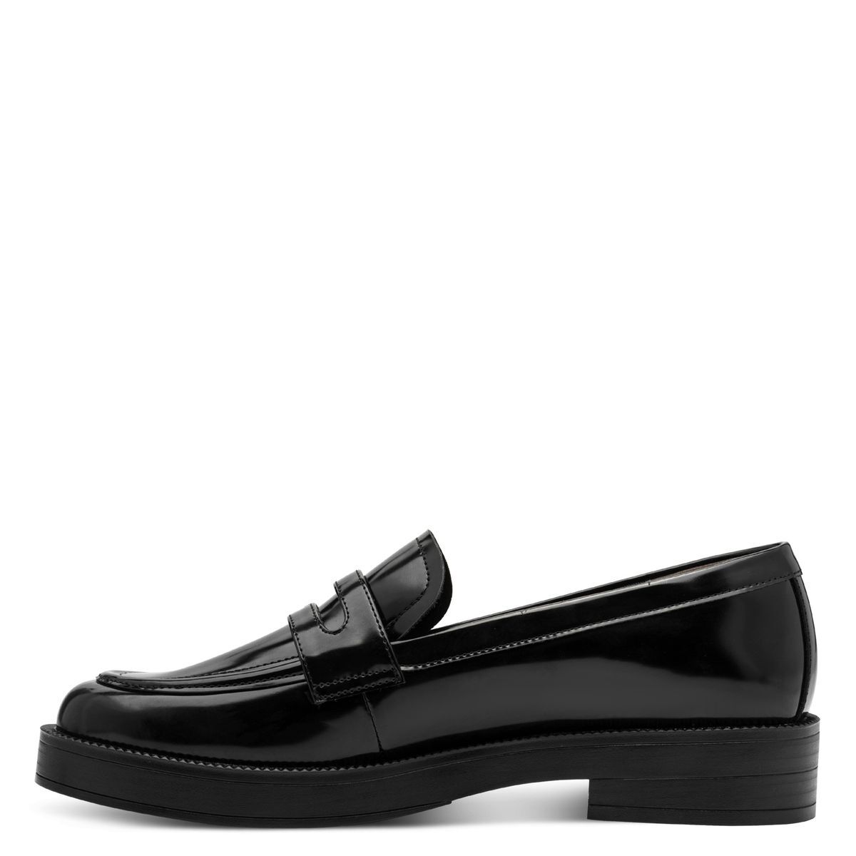 Mocassins à boucles noir, TAMARIS